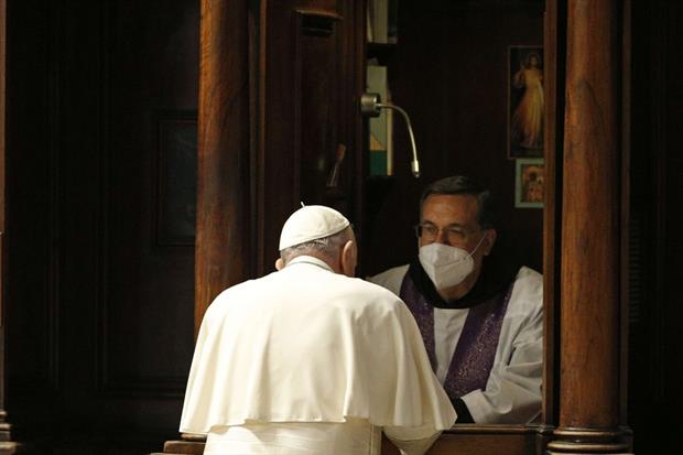 La confessione di papa Francesco