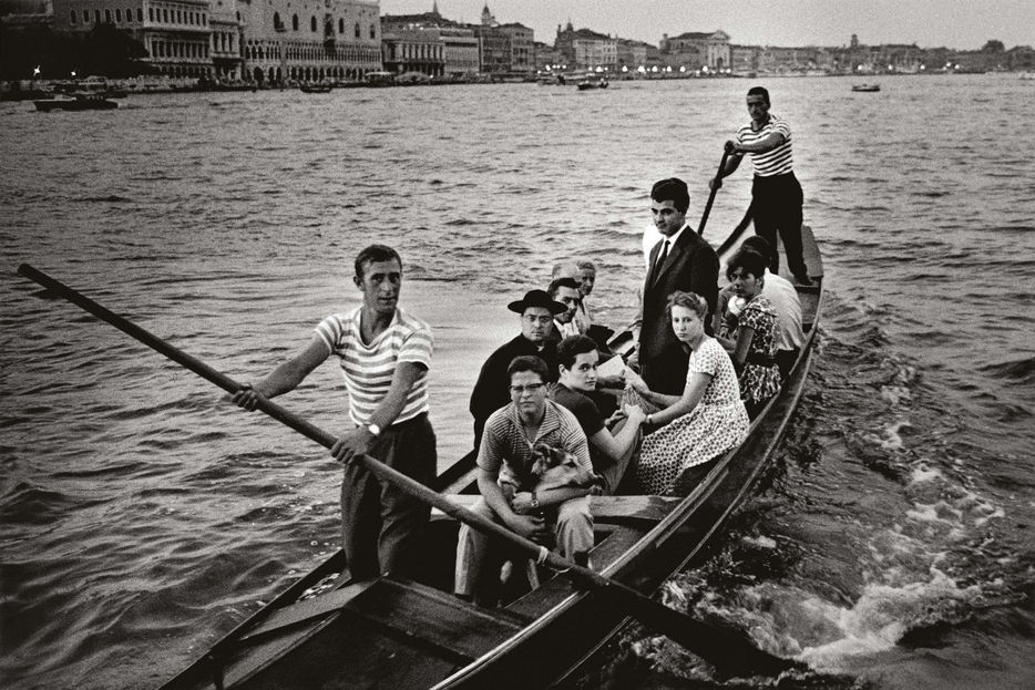 Traghetto di Punta della Dogana, Venezia, 1960