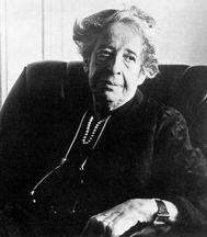 La filosofa Hannah Arendt