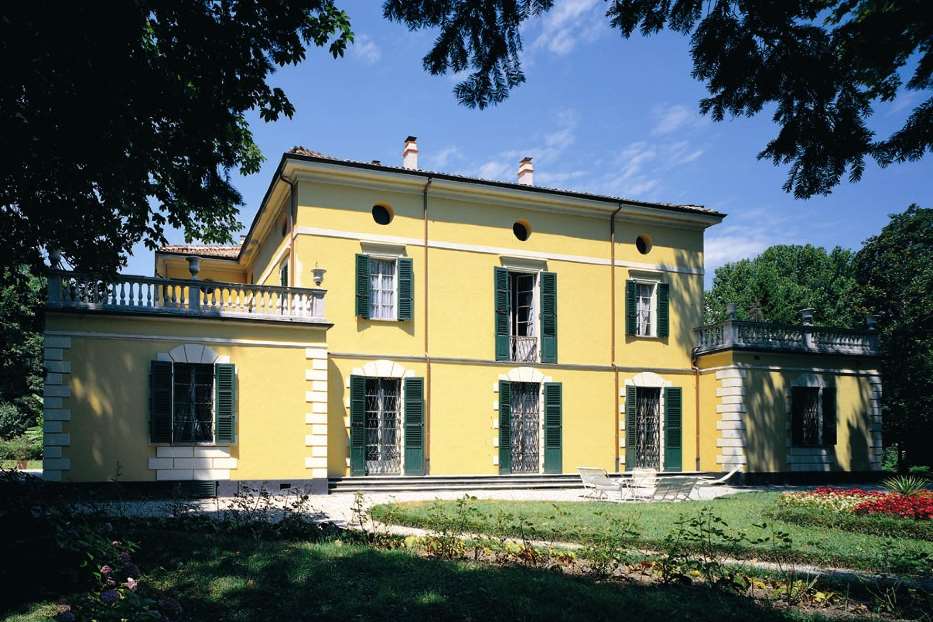 Villa Verdi a Sant'Agata, in provincia di Piacenza, che sarà messa all'asta per una guerra fra gli eredi