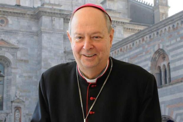 Monsignor Oscar Cantoni, vescovo di Como