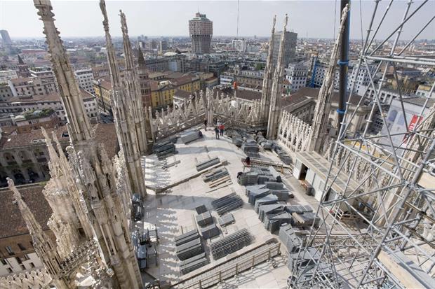Fra manutenzioni, restauri, monitoraggi, il Duomo è un cantiere sempre aperto. Tetto incluso