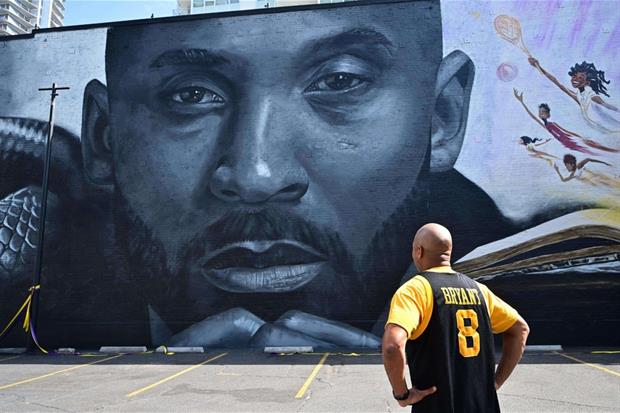 Il nuovo murale di Kobe Bryant a Los Angeles