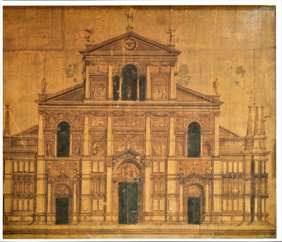 Il progetto di Palladio e Terribilia per la facciata di San Petronio