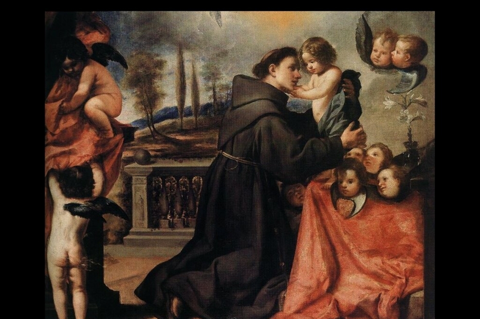 Sant'Antonio in un dipinto di Antonio De Pereda