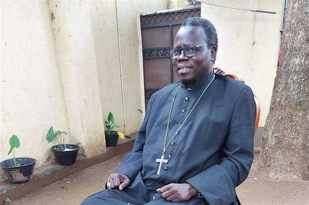 L'arcivescovo di Juba, monsignor Stephen Ameyu Martin Mulla