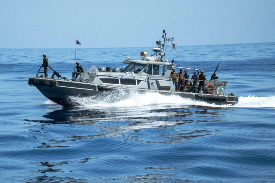 Una motovedetta libica appartenente a una delle milizie accusate di crimini di guerra e contro i diritti umani