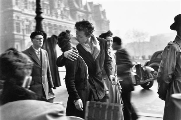 Le baiser de l’Hôtel de Ville, Paris 1950