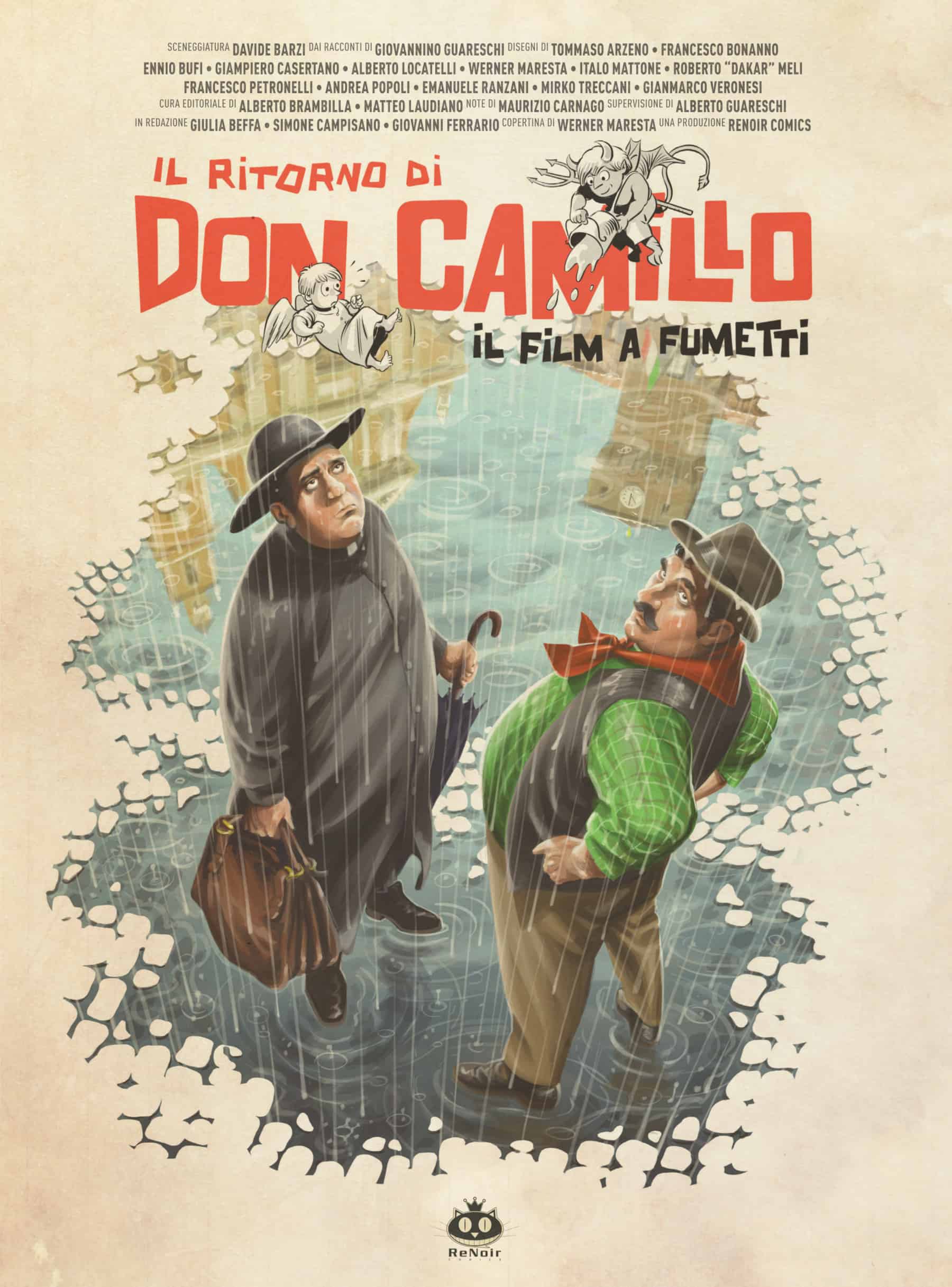 La copertina de Il ritorno di don Camillo