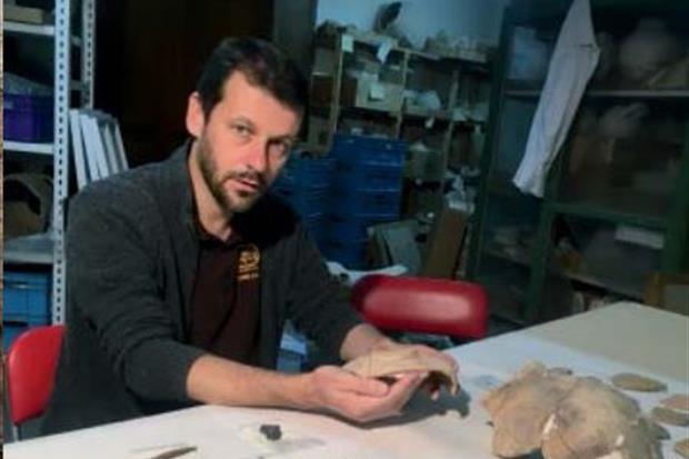 L'archeologo Marcello Fidanzio
