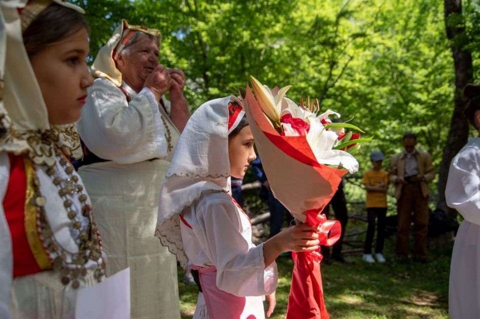 Una celebrazione cattolica in Montenegro