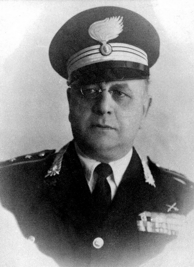 Il maggiore Giovannini con i gradi di tenente olonnello dopo il referendum istituzionale del 2 giugno 1946