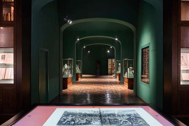 Le sale del rinnovato Museo Bodoni alla Pilotta di Parma