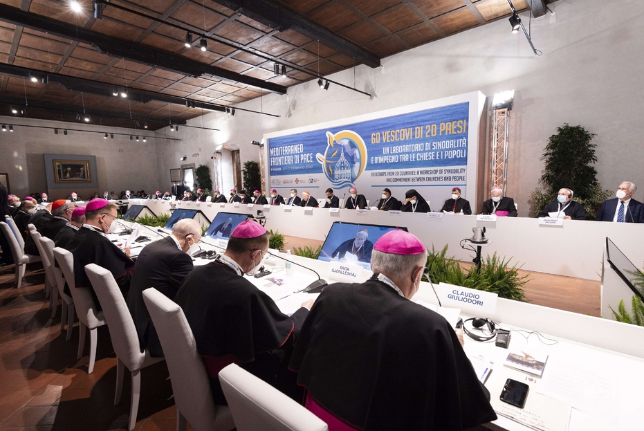 L'apertura dell'Incontro dei vescovi del Mediterraneo a Firenze
