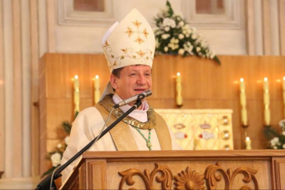 Vitaly Skomarovski, vescovo di Lutsk e presidente dei vescovi latini dell'Ucraina