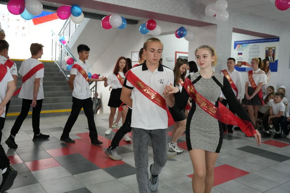 Una festa 'russa' nella città occupata di Melitopol