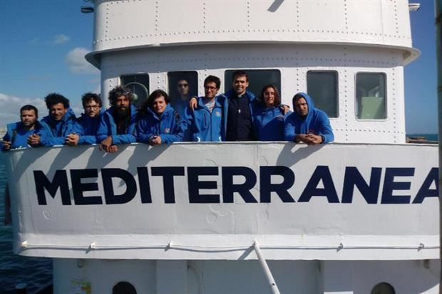 L'equipaggio di Mediterranea Saving Humans