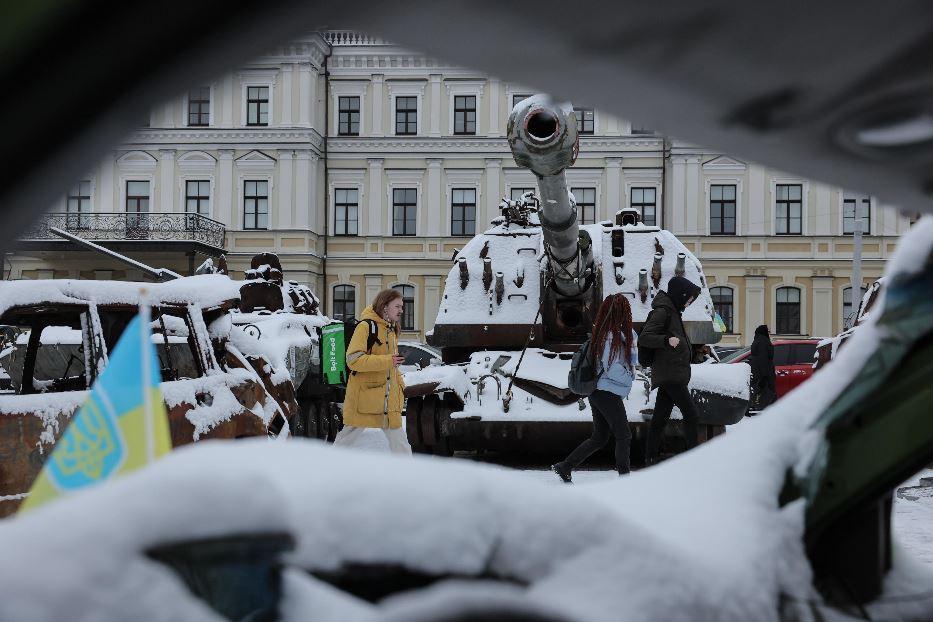 La prima neve a Kiev