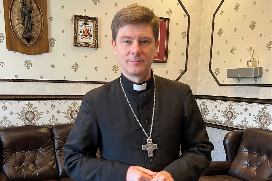 Il vescovo latino di Kiev-Zhytomyr, Vitalii Kryvytskyi