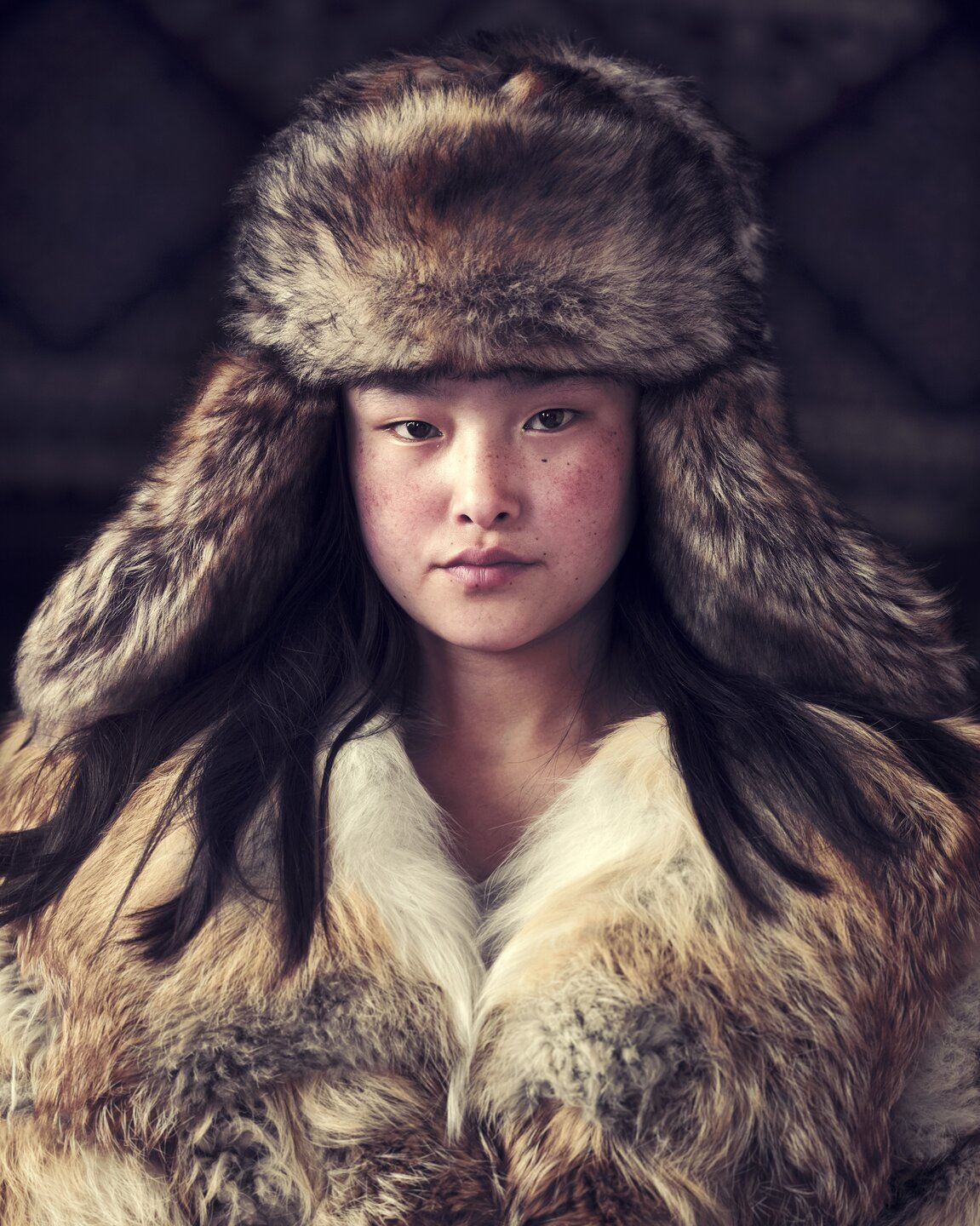 Una ragazza Kazakh, Bayan-Ölgii, Mongolia, 2017