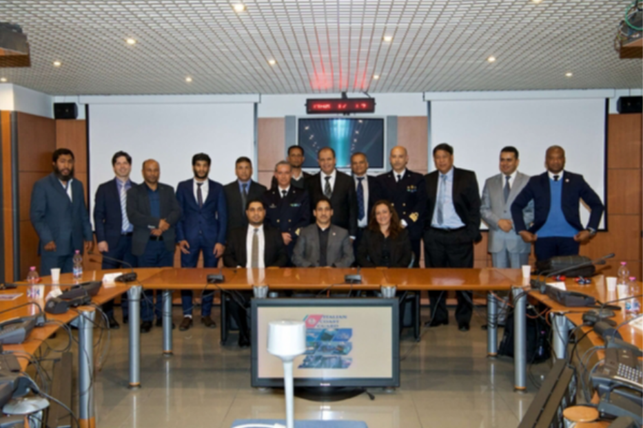 La visita della delegazione libica nel 2017 presso il comando della Guardia Costiera a Roma. Tra loro il supertrafficante 'Bija'