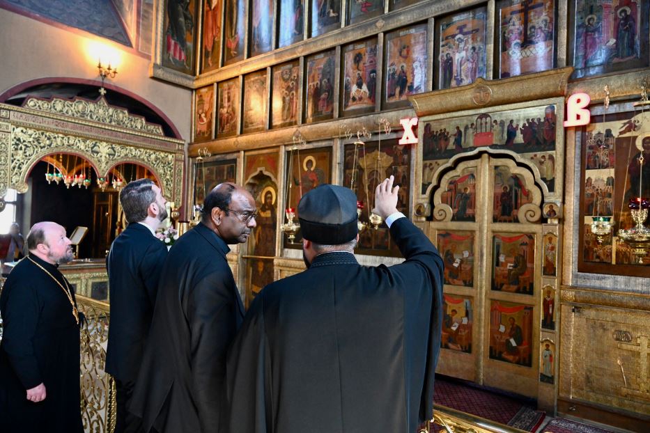 La delegazione del Consiglio ecumenico delle Chiese a Mosca per la 'missione di pace'