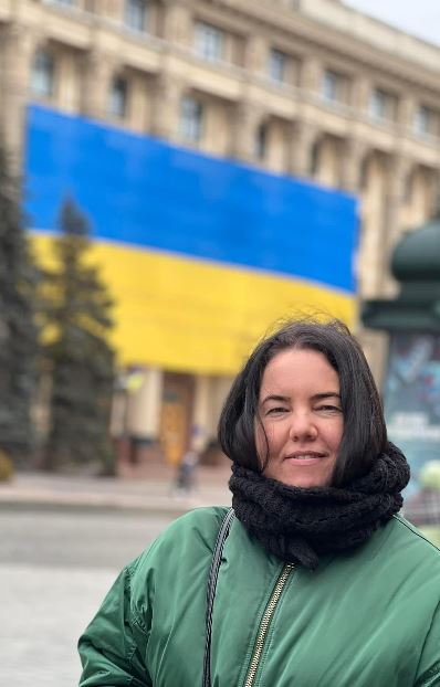 Liudmyla Tabolina lungo le strade dell'Ucraina