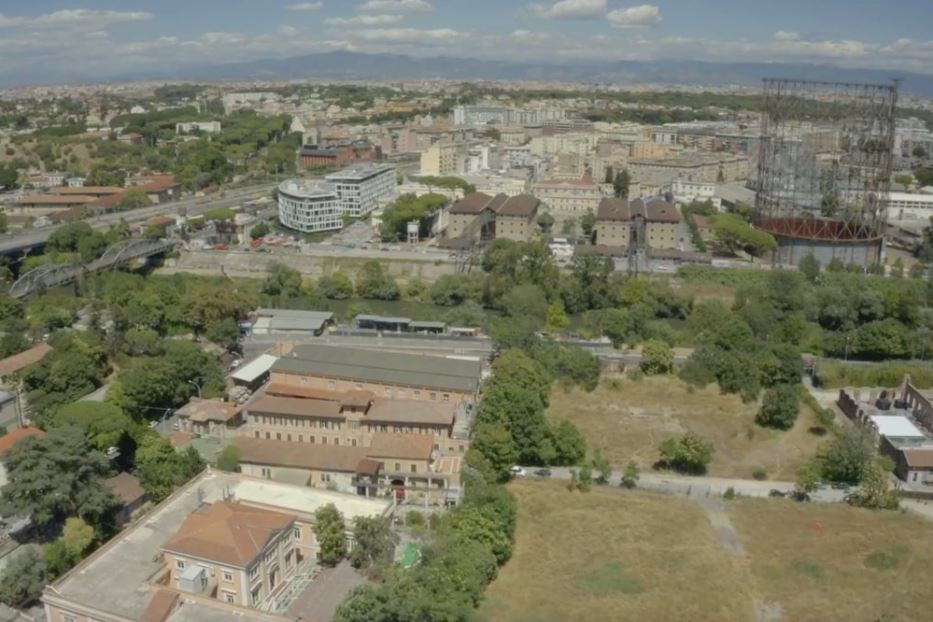 Opificio Italiacamp, vista drone