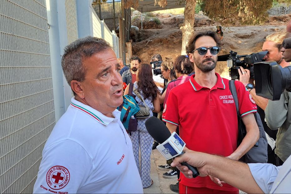 Il vicesegretario della Croce Rossa Italiana Ignazio Schintu