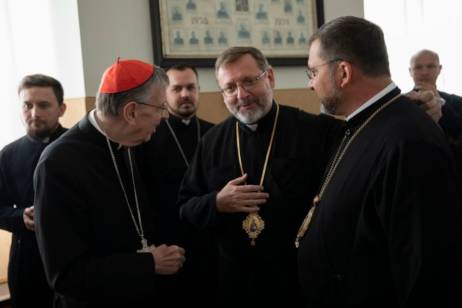 Il cardinale Kurt Koch, prefetto del Dicastero per la promozione dell’unità dei cristiani, al Sinodo della Chiesa greco-cattolica ucraina