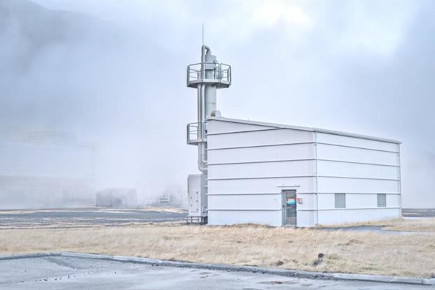 Un impianto di carbon capture in Islanda