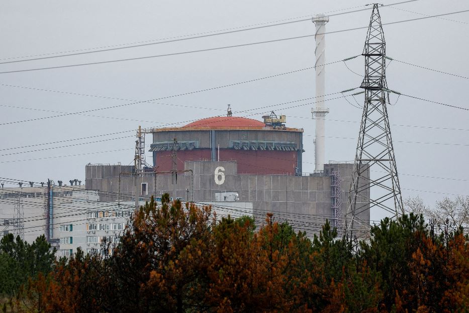 La centrale nucleare controllata dai russi nella regione di Zaporizhzhia