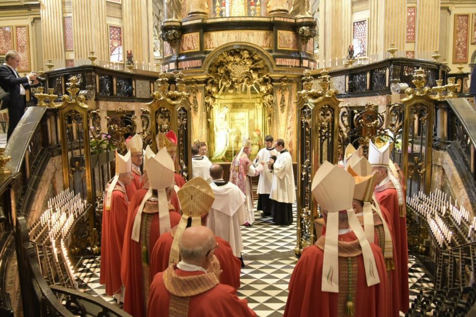 Caravaggio (Bergamo): i vescovi lombardi nel Santuario di Santa Maria del Fonte
