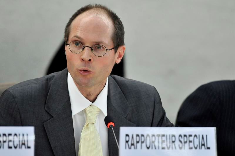 Olivier De Schutter, Special Rapporteur dell’Onu sulla povertà estrema e i diritti umani