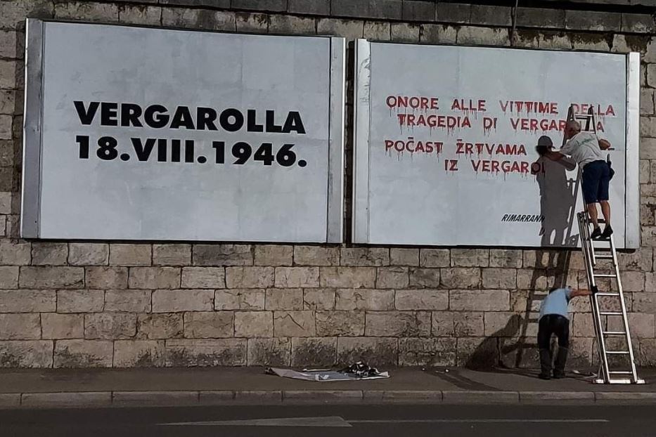 A Pola manifesti in memoria degli oltre 100 morti in spiaggia