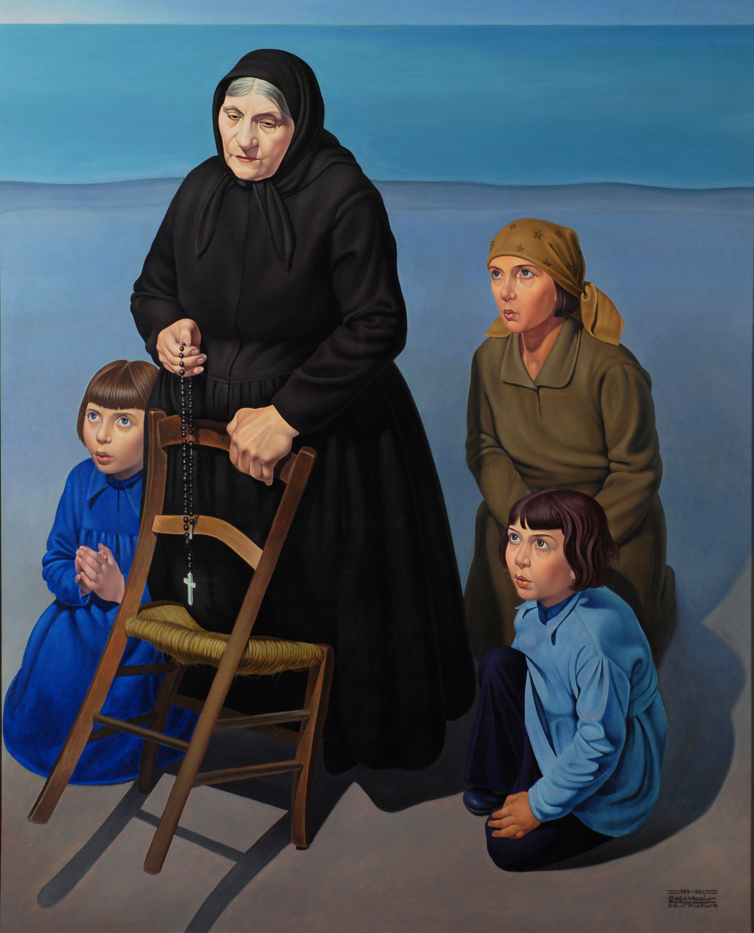Cagnaccio di San Pietro, 'Il rosario', 1932-1934