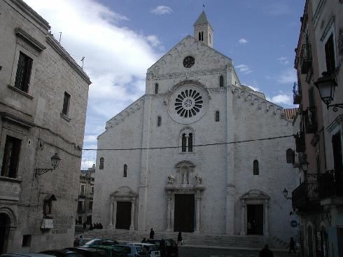 La Cattedrale di Bari, che ospiterà molti concerti di Notti Sacre