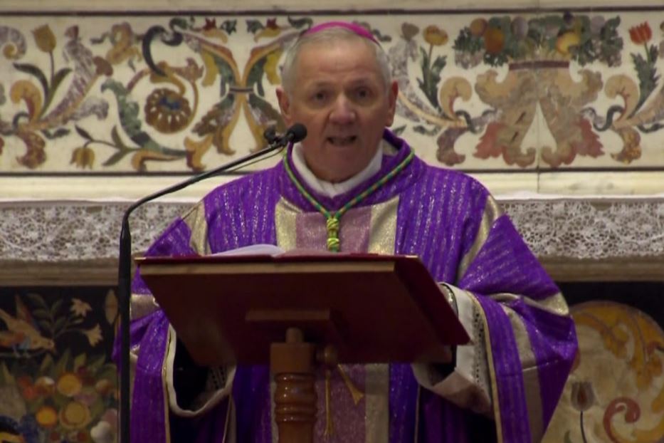 il vescovo di Padova Claudio Cipolla durante l'omelia