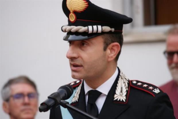 Il comandante provinciale dei Carabinieri di Foggia, colonnello Michele Miulli