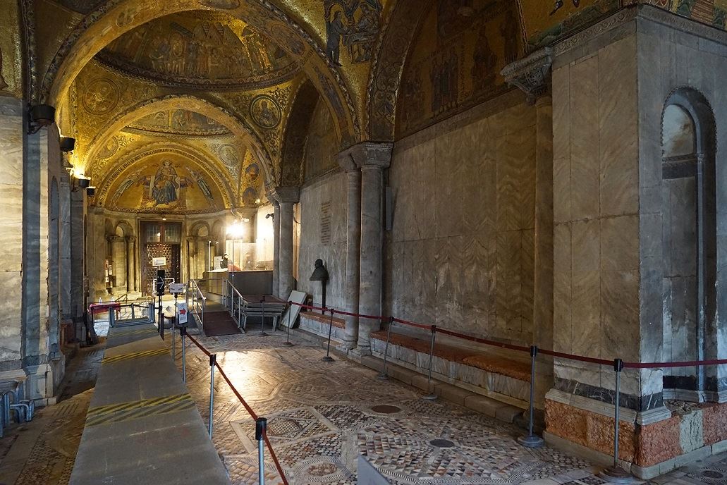 Il nartece della basilica di San Marco