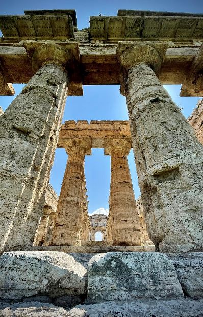 L'area dove sono state realizzate le nuove scoperte sul tempio greco
