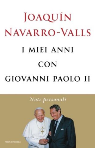 La copertina de 'I miei anni con Giovanni Paolo II'