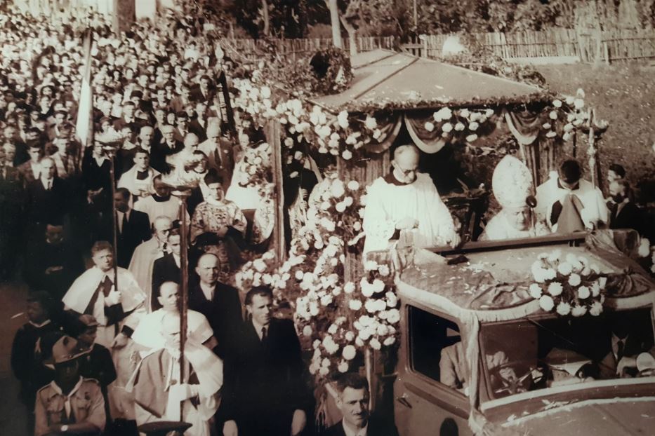 Olgiate accoglie l'urna col corpo di san Gerardo, nel 1946: da allora, non era più stata meta della 'peregrinatio' delle spoglie del santo monzese