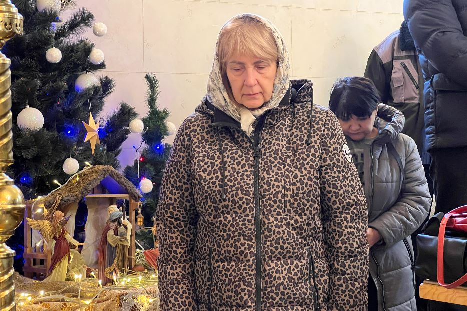 La Messa di Natale nella Cattedrale greco-cattolica di Kharkiv