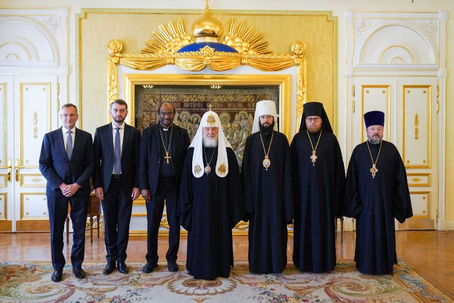 A Mosca l'incontro fra il patriarca russo Kirill e la delegazione del Consiglio ecumenico delle Chiese che ha promosso una missione a Kiev e Mosca