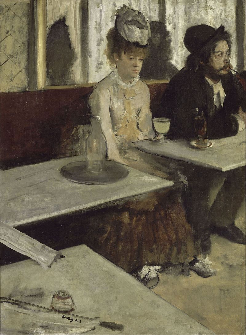 Edgar Degas, 'L'assenzio' (1875-76)