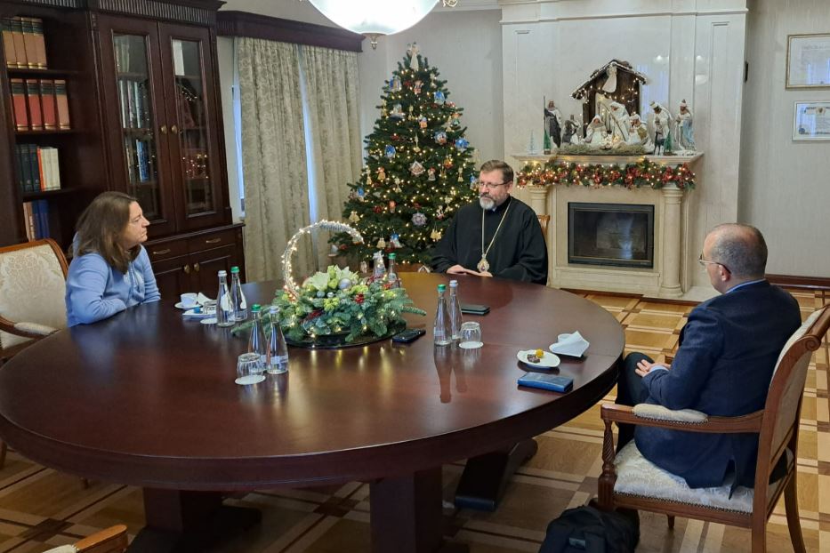 L’arcivescovo Sviatoslav Shevchuk, capo della Chiesa greco-cattolica ucraina, in dialogo con Avvenire e Sir