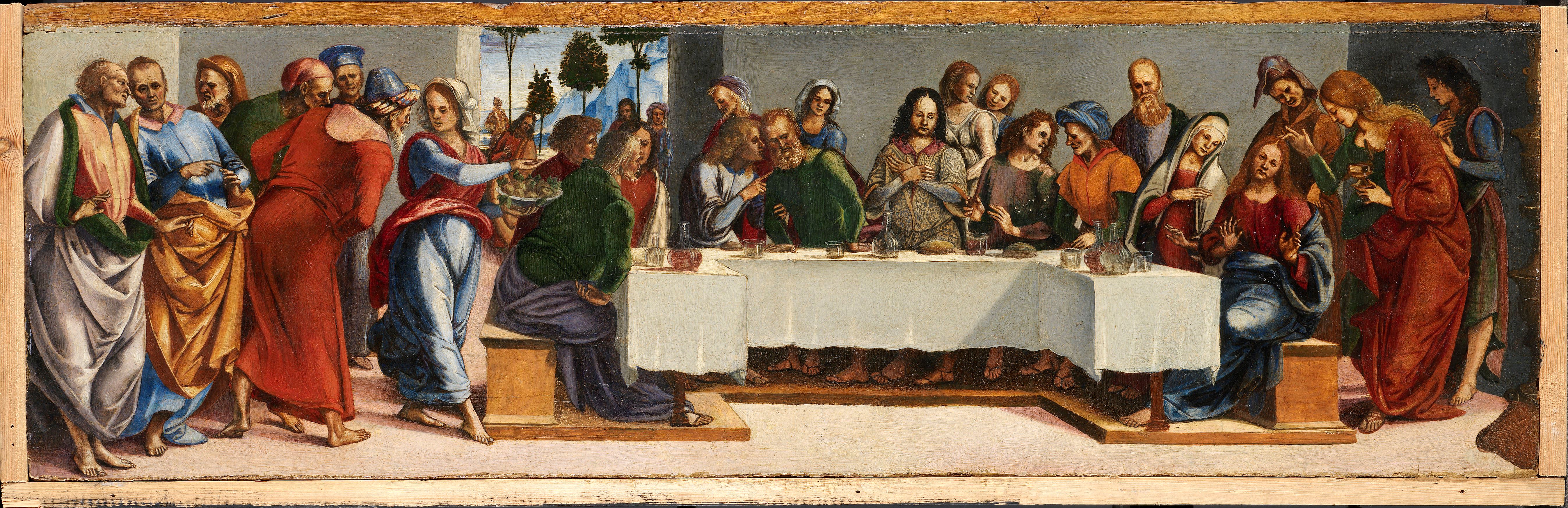 Luca Signorelli, “Cristo in casa di Simone il Fariseo”, 1488–1489. Dublino, National Gallery of Ireland