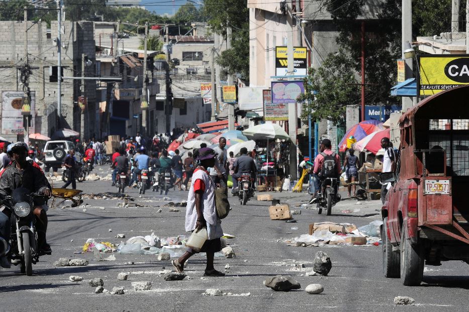 Torna il caos nel centro della capitale di Haiti Port-au-Prince