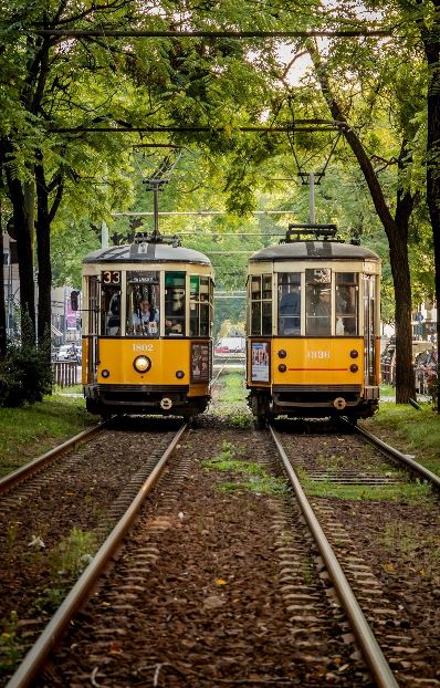 Il tram Carrelli ancora in servizio oggi a Milano